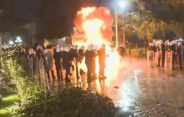 Protesti Albanija Tirana 02