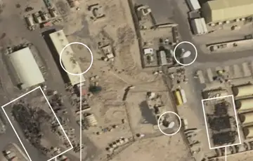 4 Ali Al Salem Zracna baza u Kuvajtu ostecene strukture