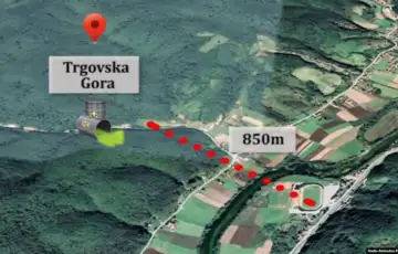 Trgovska gora karta