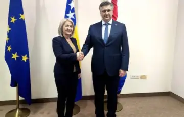 Krišto i Plenković. Twitter