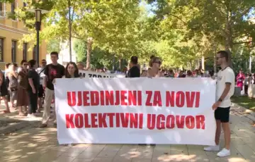 Strajk zdravstvo hnk