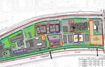 Kvadrant C Izmjena RP predvida nove stambeno poslovne objekte trg dogradnju objekata pjesacki most