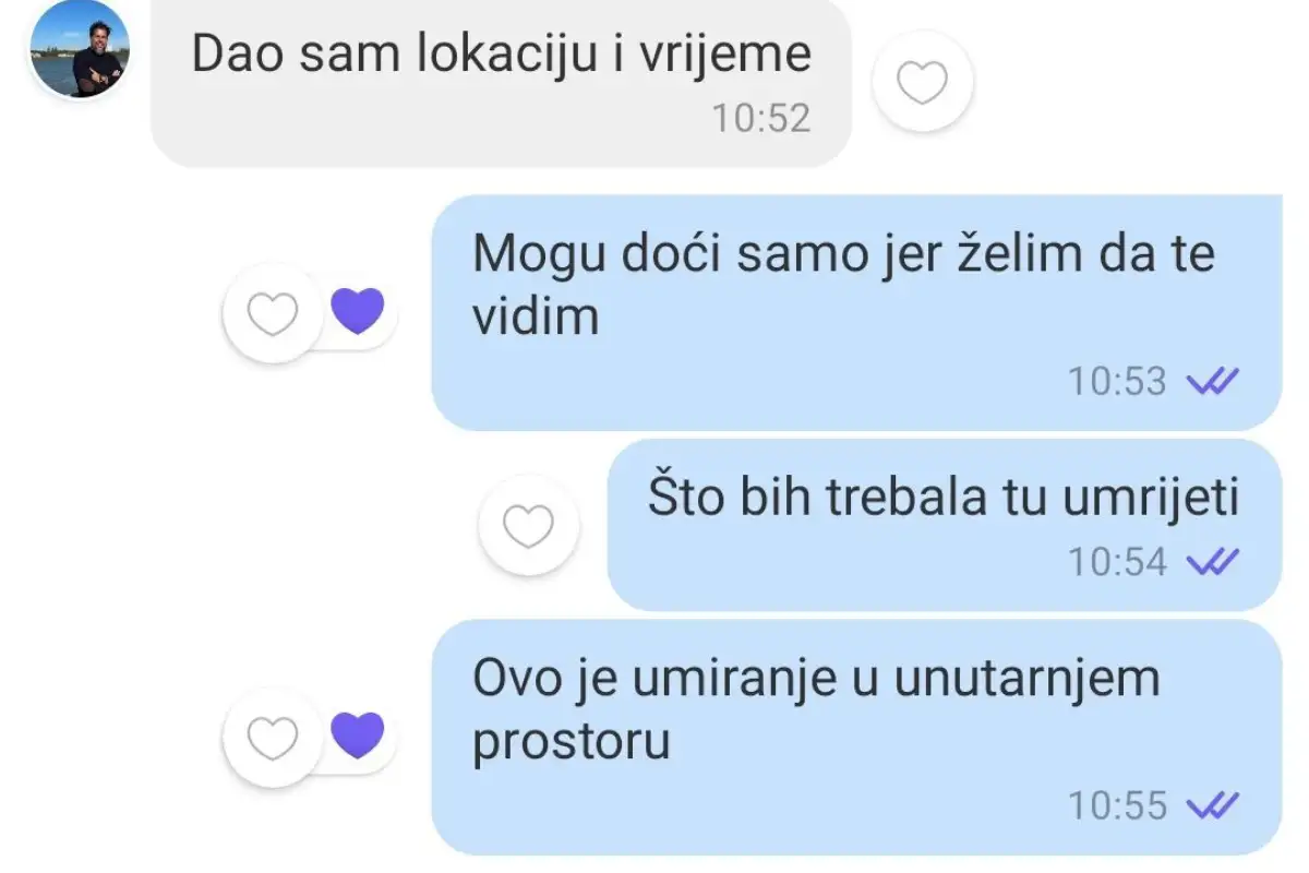 Edin tule poruke zeni