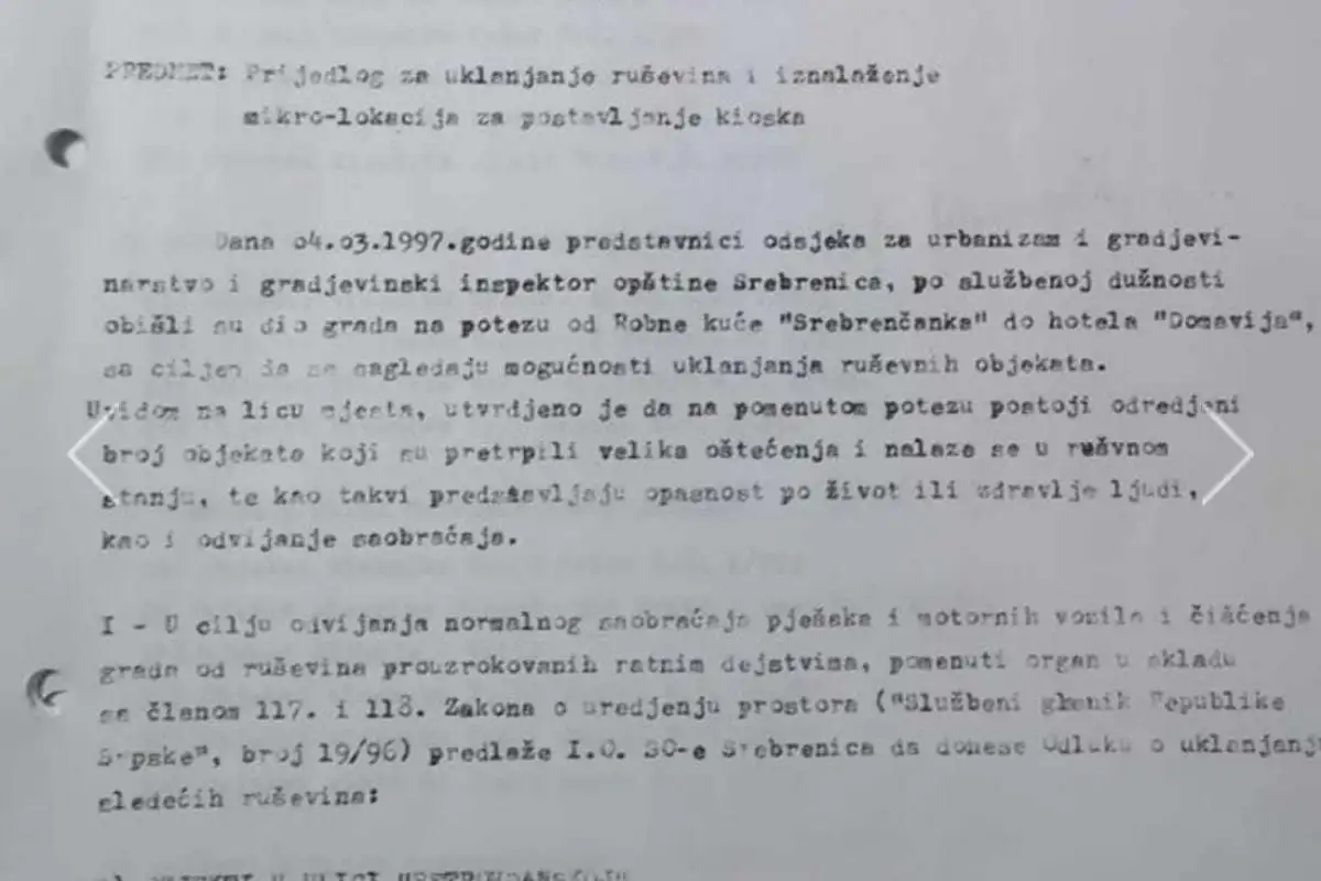 Srebrenica dok1