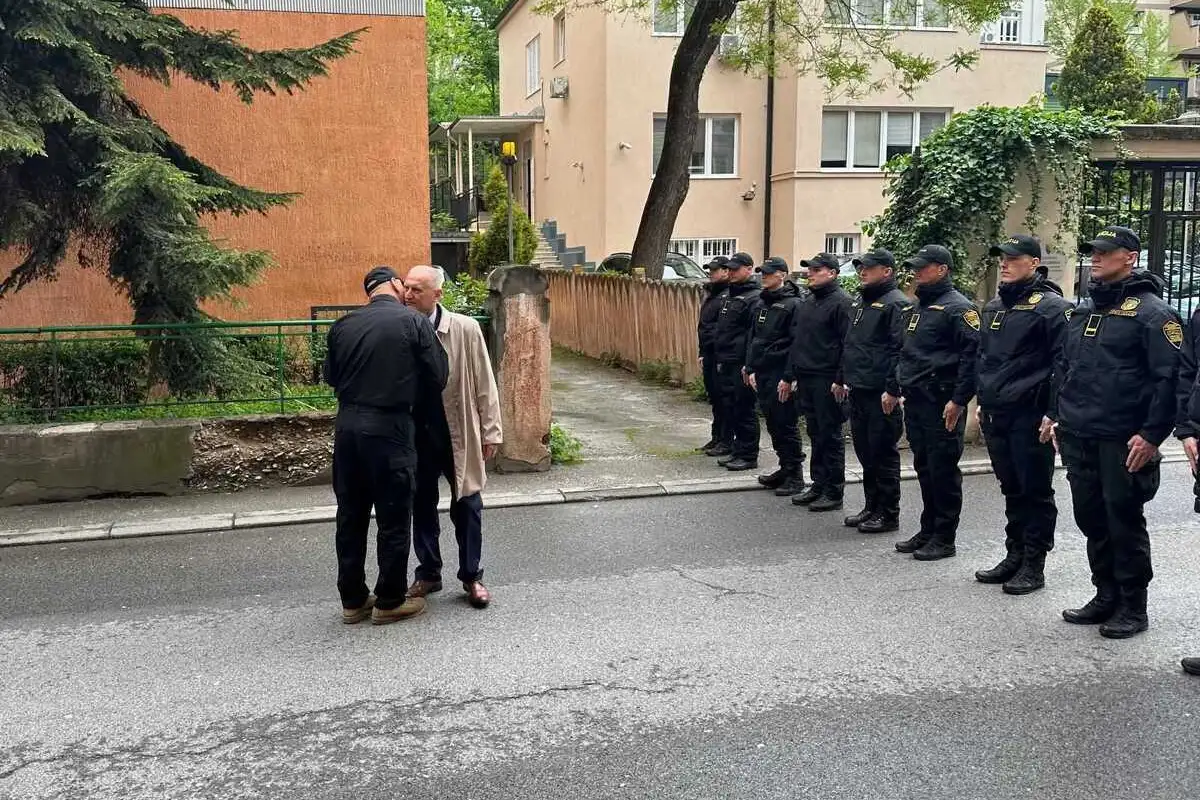 Docek Vahidin Munjić Mustafa Selmanović foto fup
