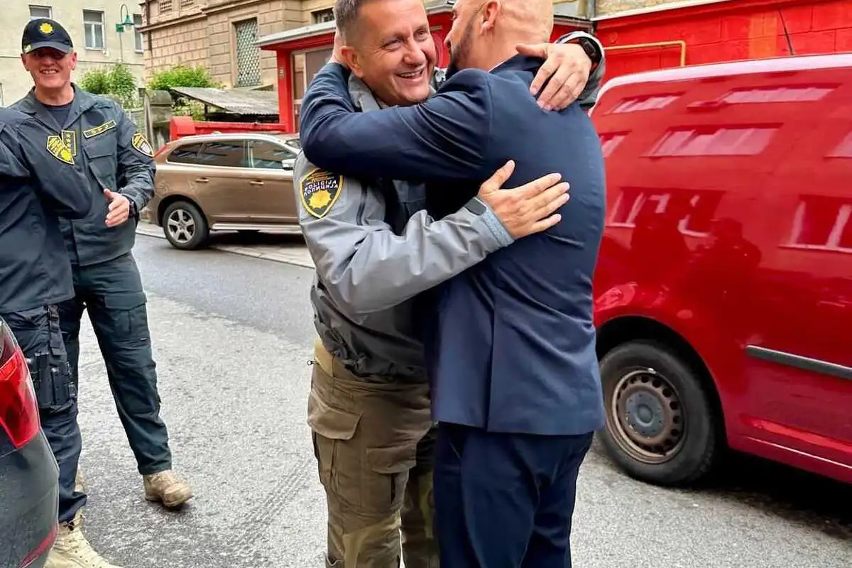Docek Vahidin Munjić Mustafa Selmanović foto fup