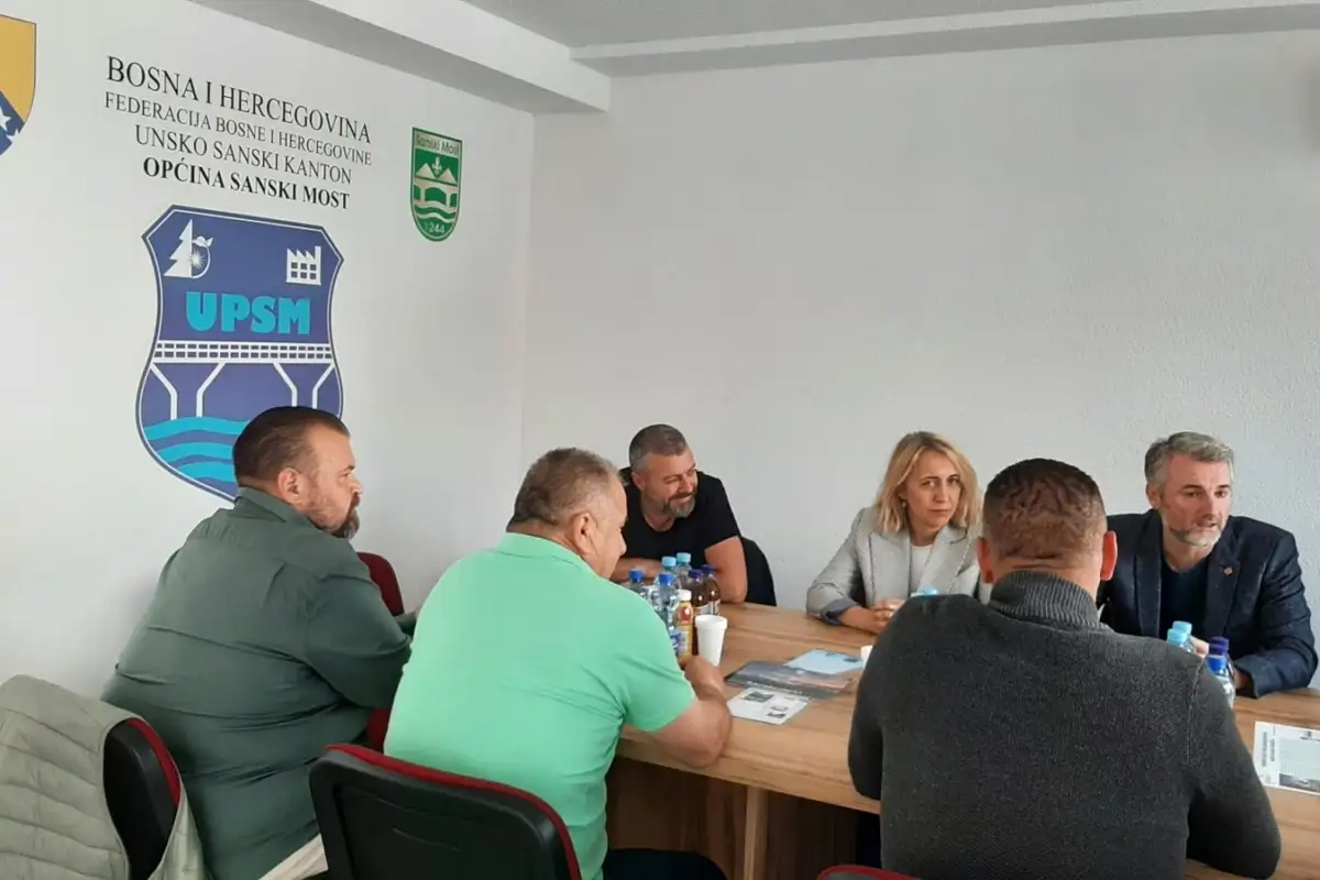 esin forto Nasiha Pozder sanski most Alen Šabanović Udruženja privrednika Sanski Most