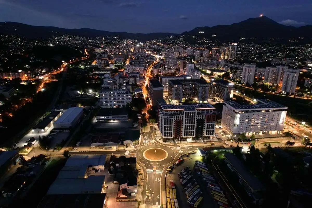 Sarajevo kružni tok gras