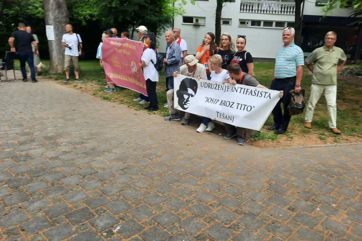 sanski most zavnobih antifašisti iz cijele države „okupirali“