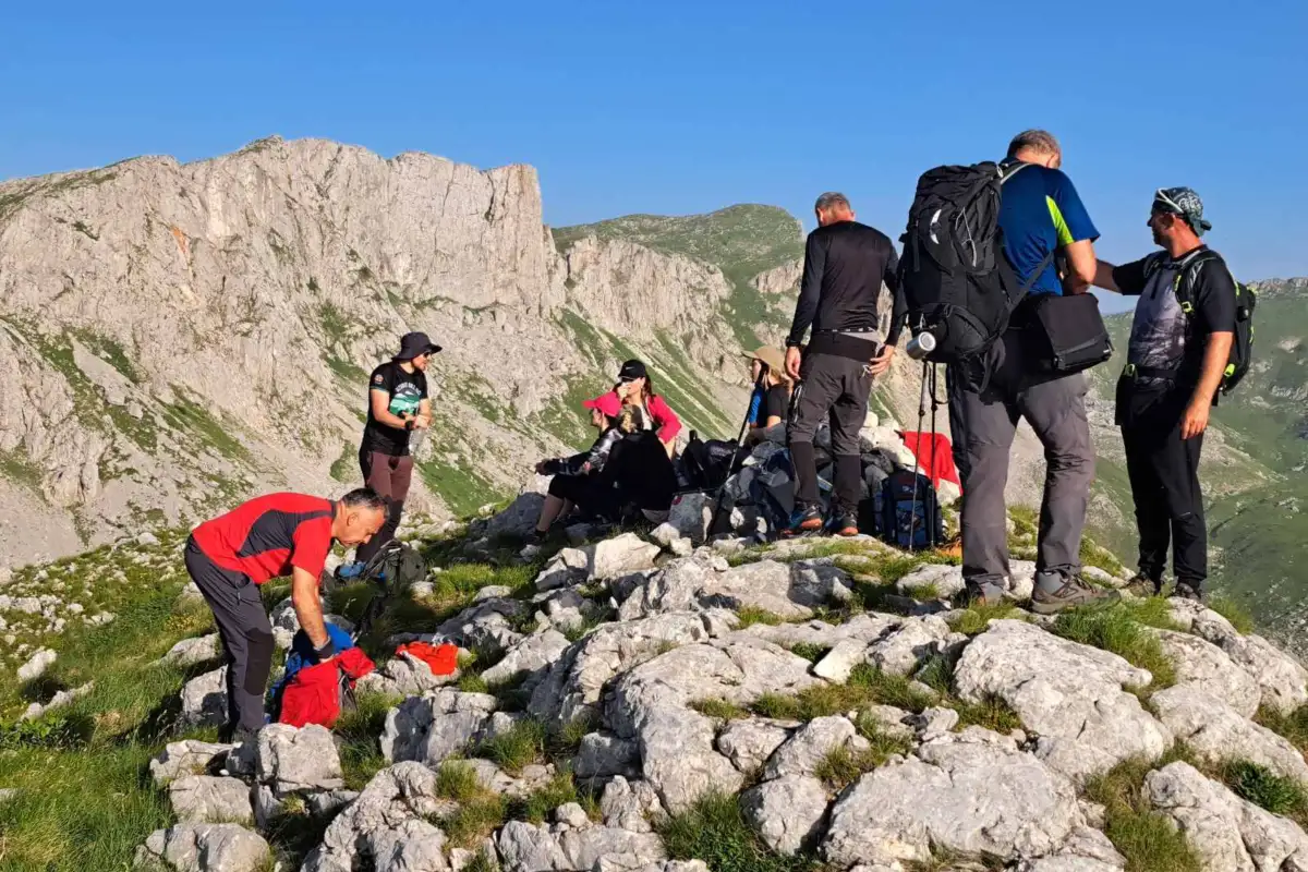 Treskavica sanski planinari foto etto