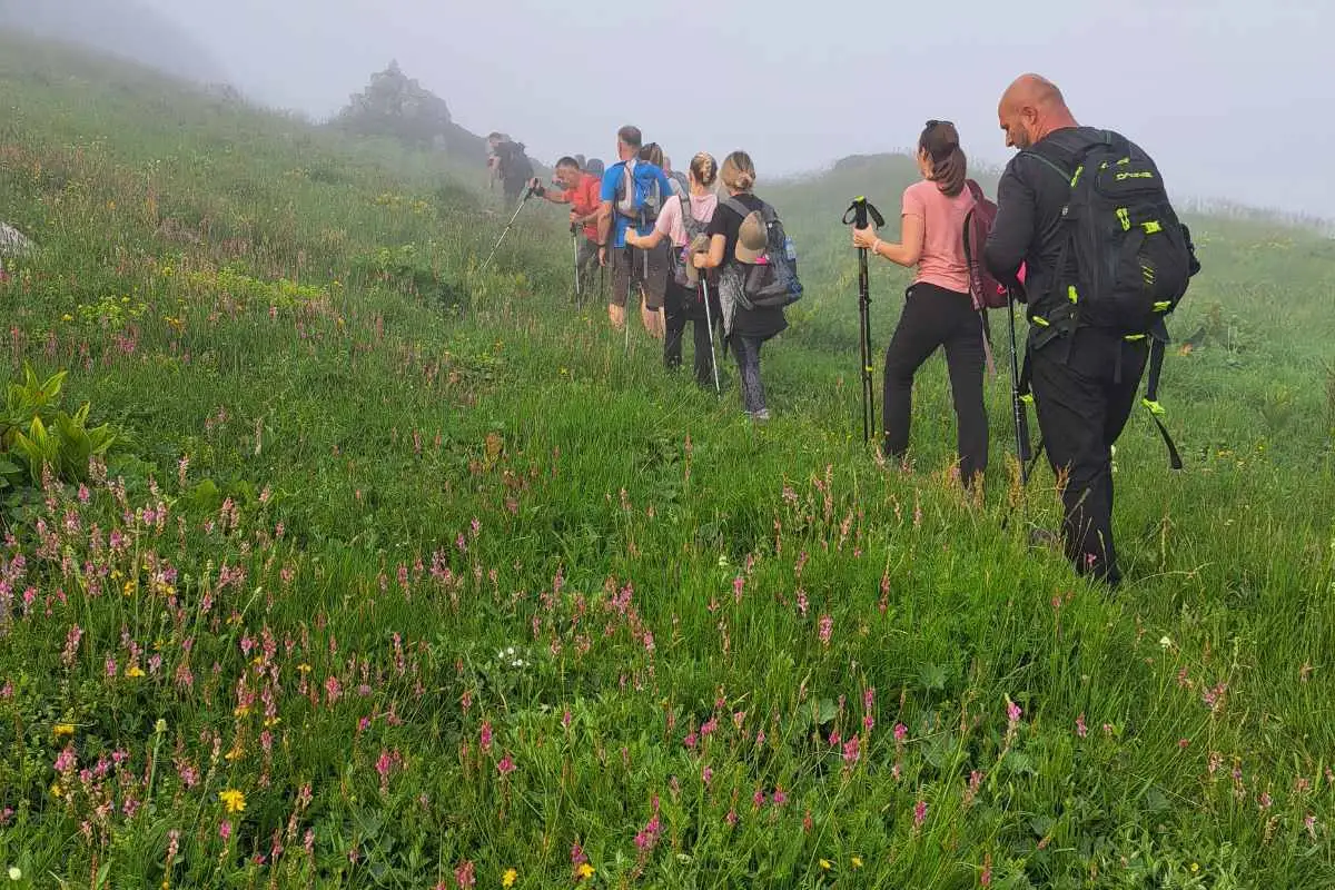 Treskavica sanski planinari foto etto