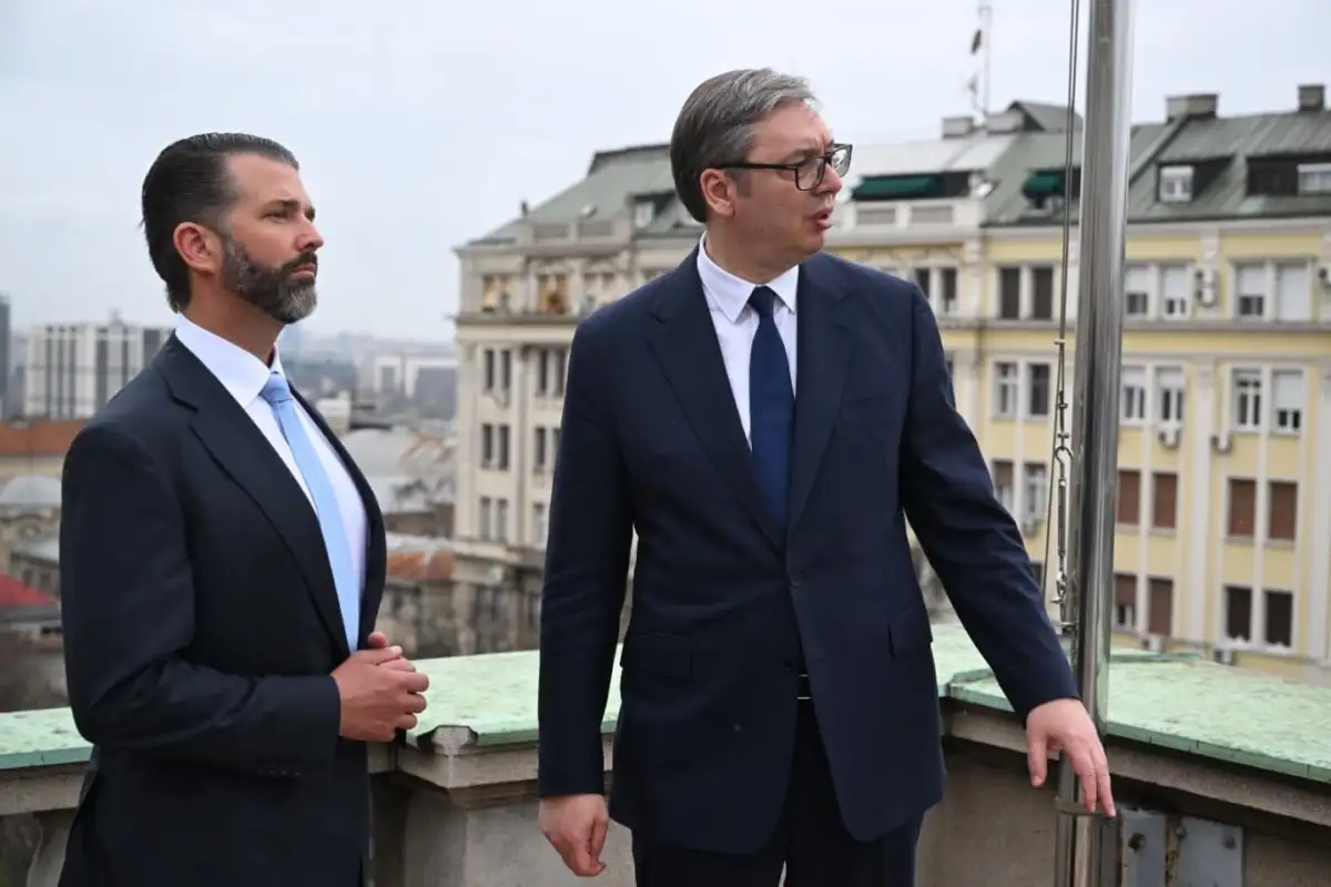 Aleksandar Vucic Donald Trump Jr 4