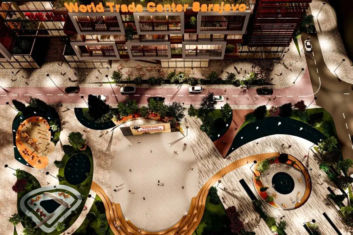 WTC kako bi trebao izgledati multifunkcionalni trg s parkom 1