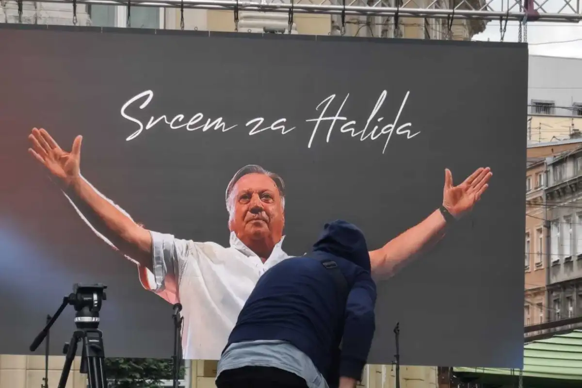 Sarajevo Vječna vatra Halid Bešlić
