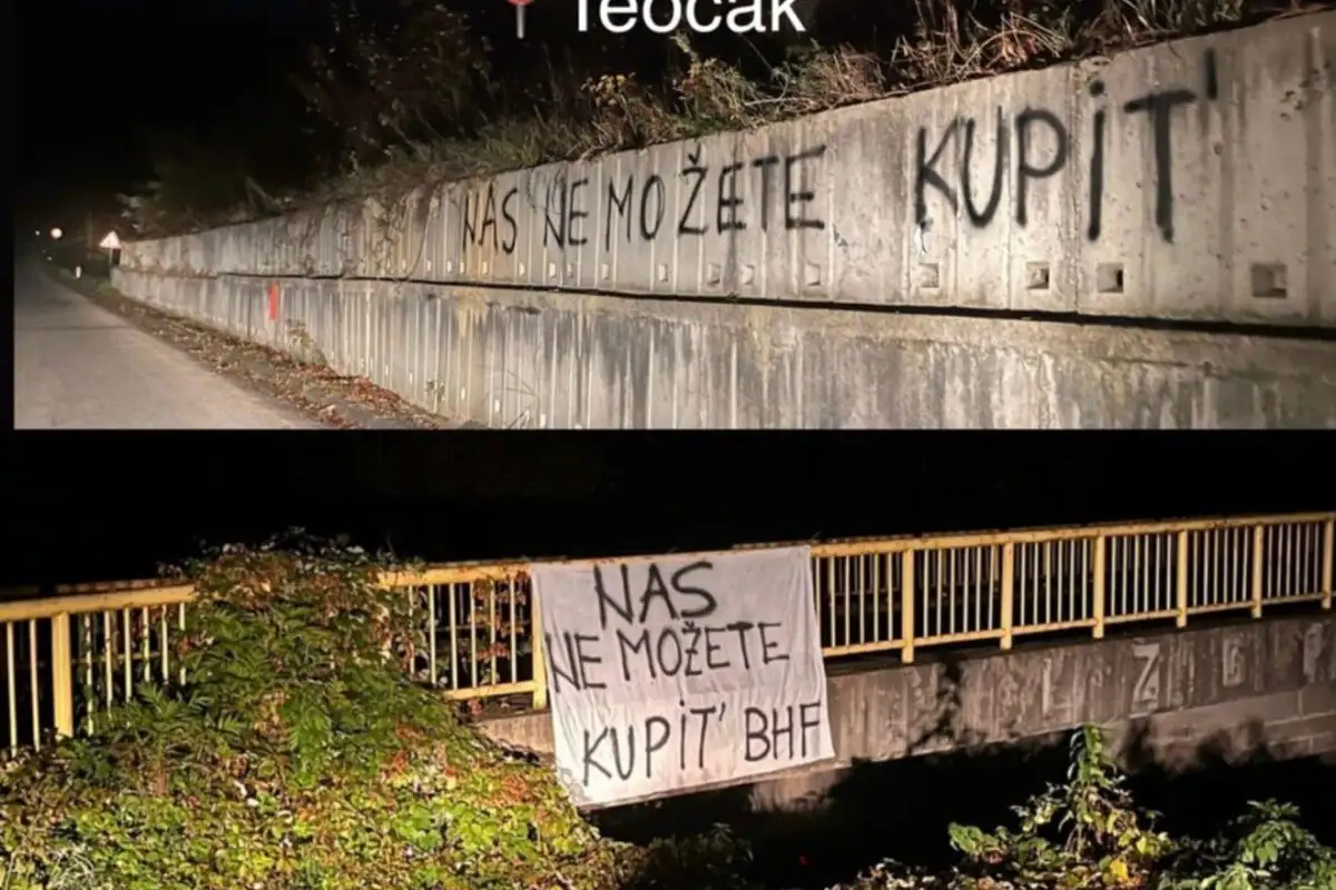 BH Fanaticosi istakli parole protiv saveza sirom Bi H 2