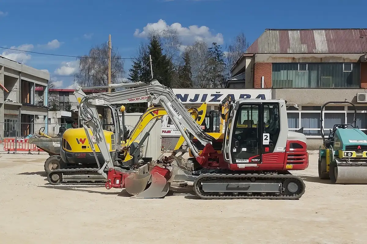 Obnova trga ilidza4