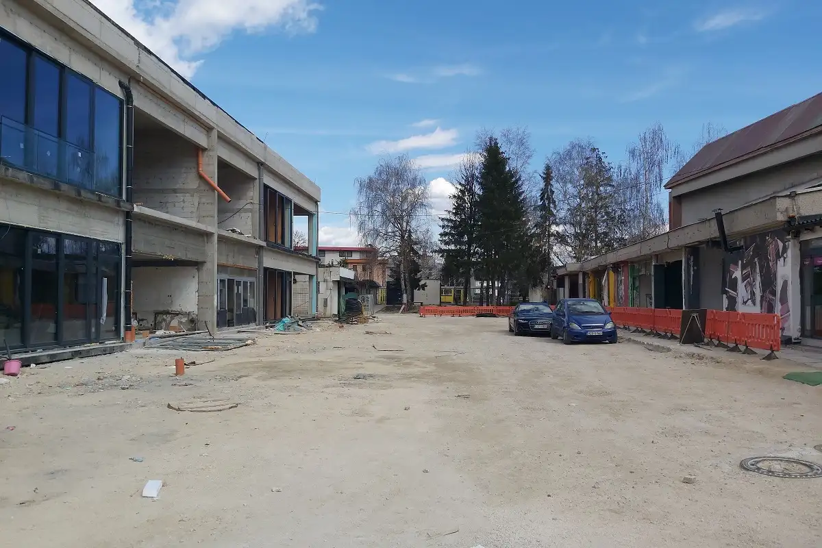 Obnova trga ilidza7