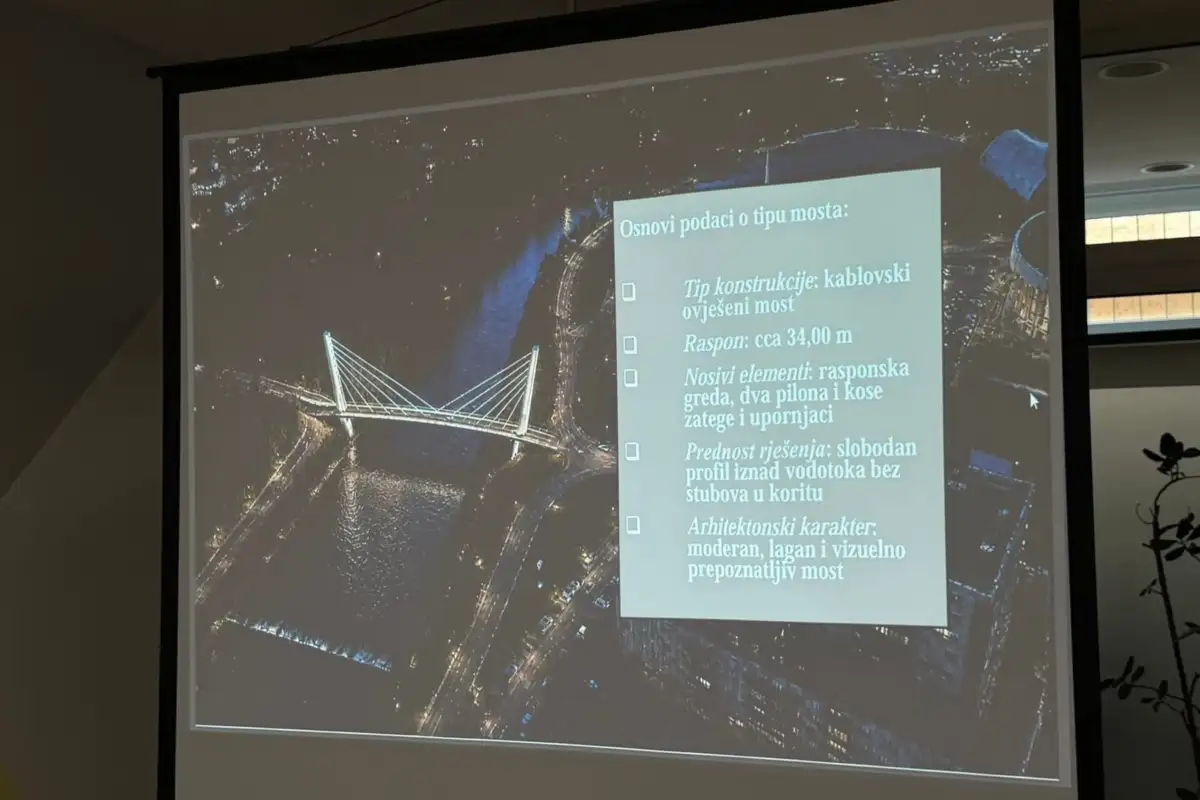 Most VII Transverzala otoka sarajevo idejno rješenje