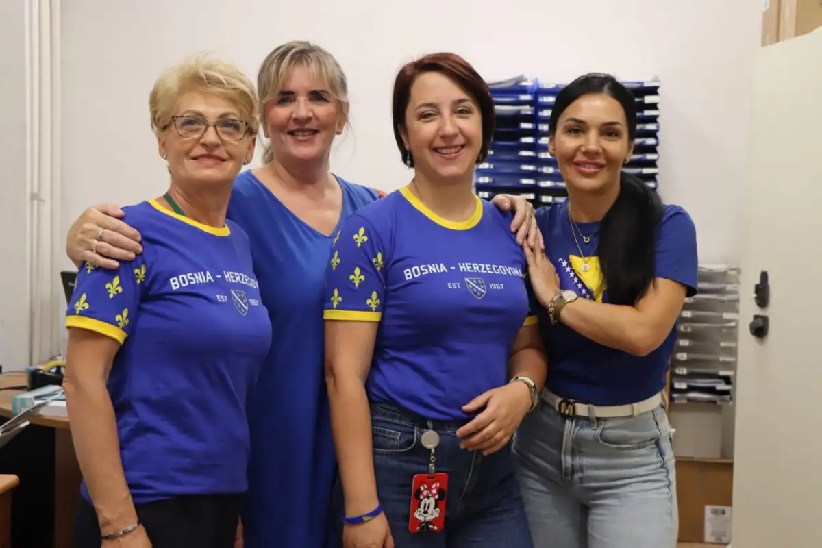 Općina novo sarajevo uposlenici u dresovima zmajeva