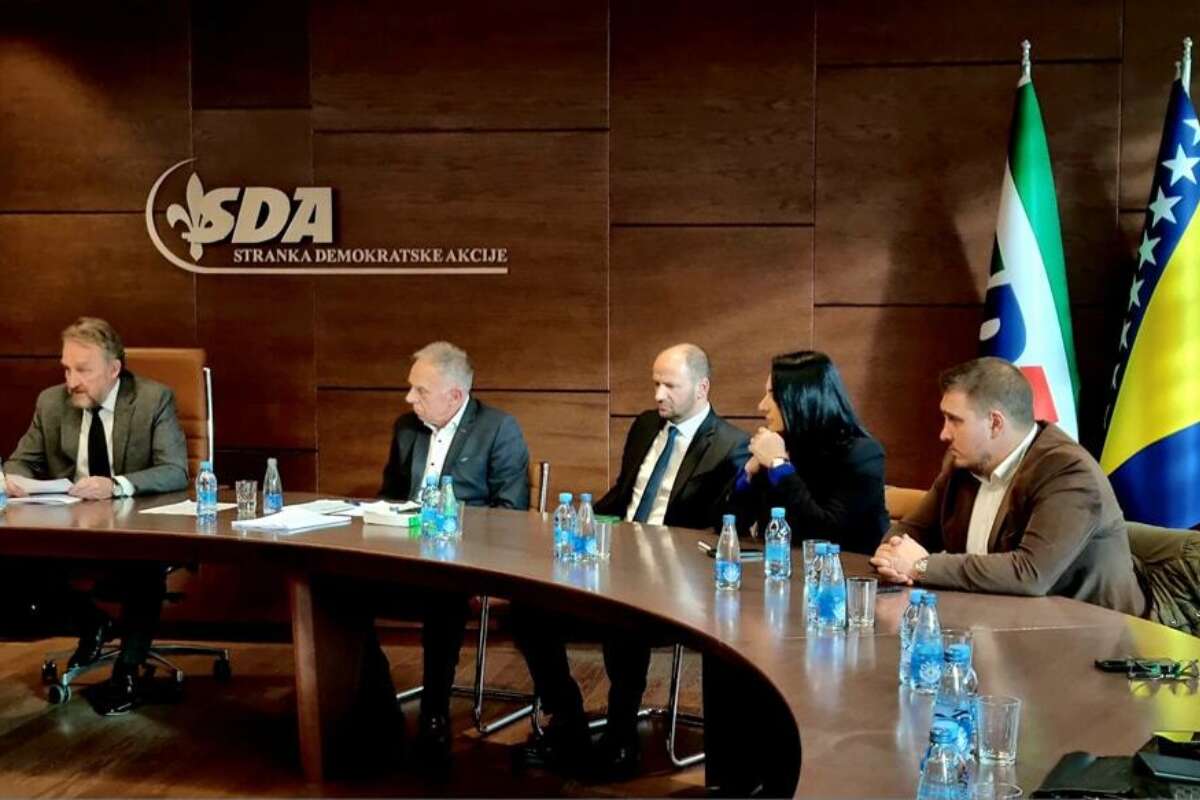 sda Predsjedništvo stranke foto sda