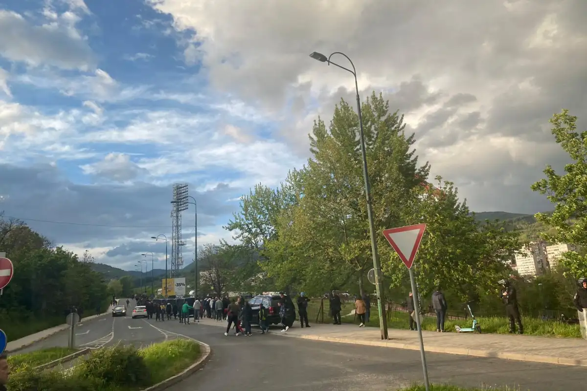 Derbi dolazak navijaca