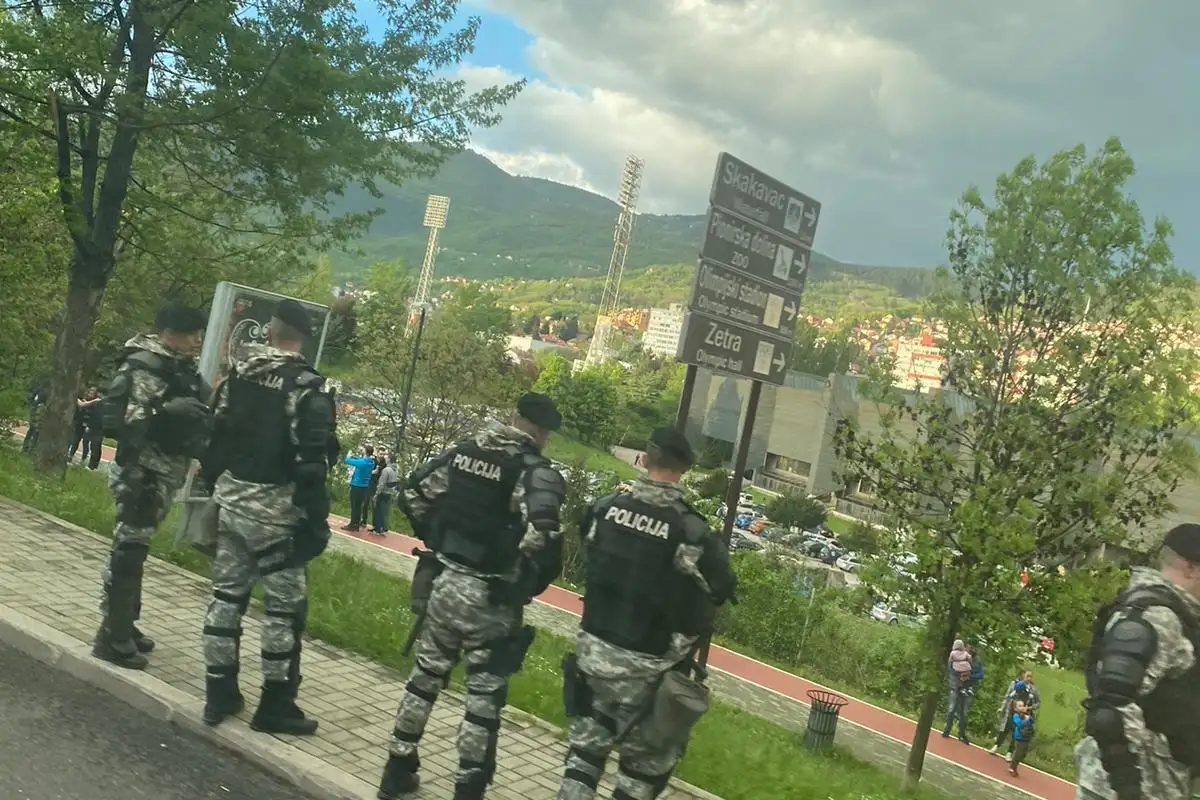Derbi dolazak navijaca
