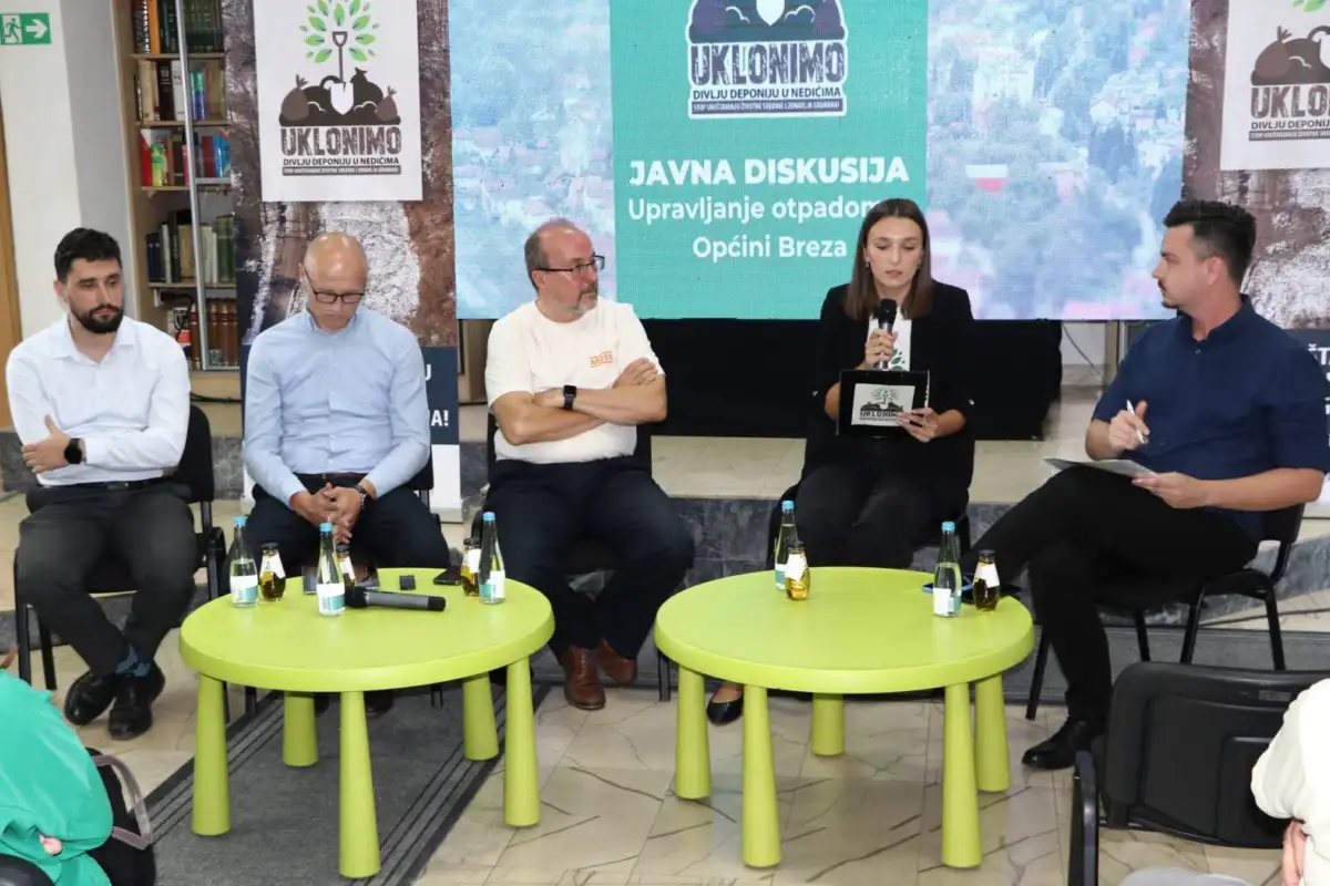 Javna diskusija "Upravljanje otpadom u Općini Breza"
