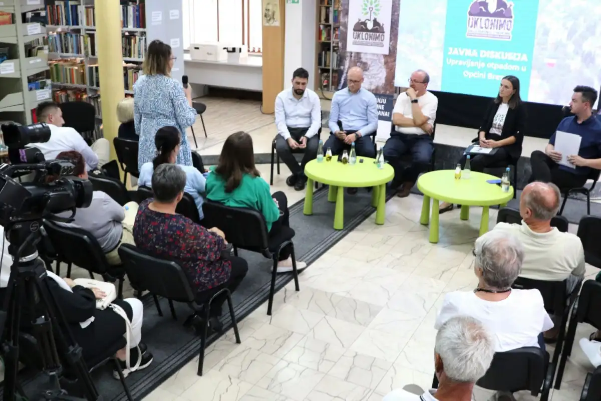 Javna diskusija "Upravljanje otpadom u Općini Breza"