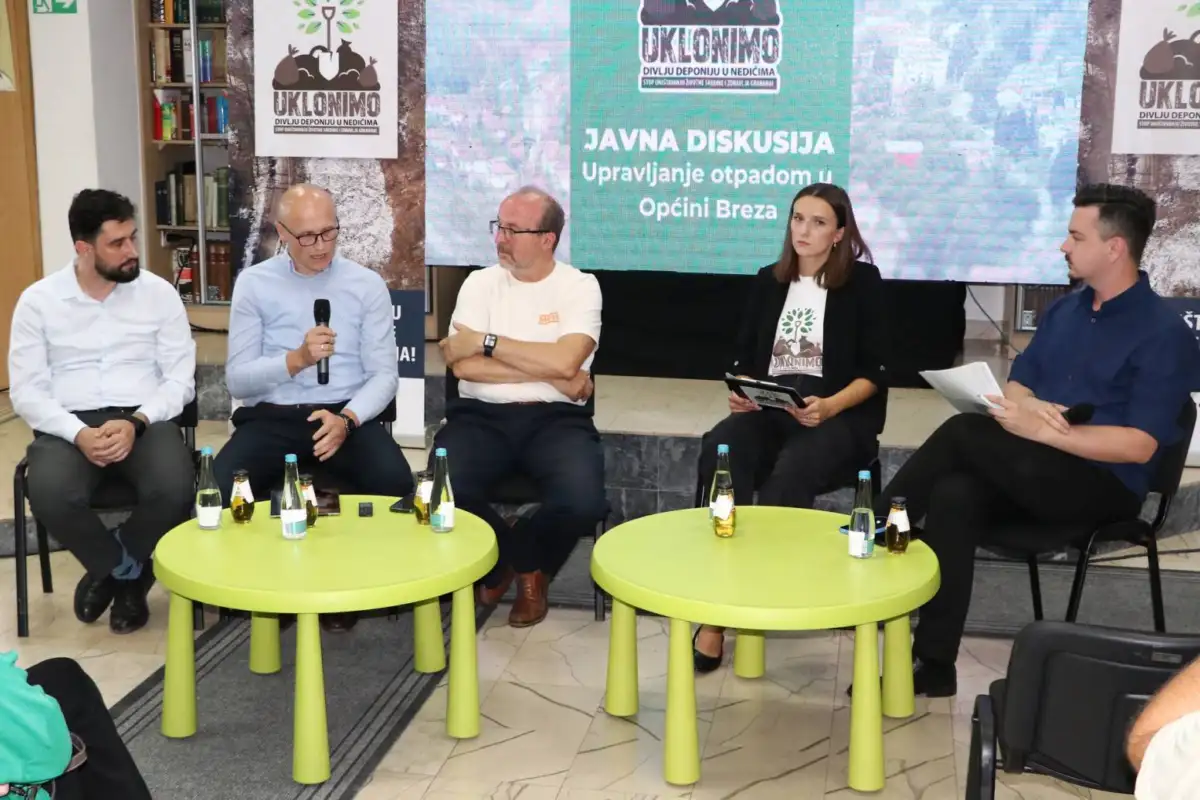 Javna diskusija "Upravljanje otpadom u Općini Breza"
