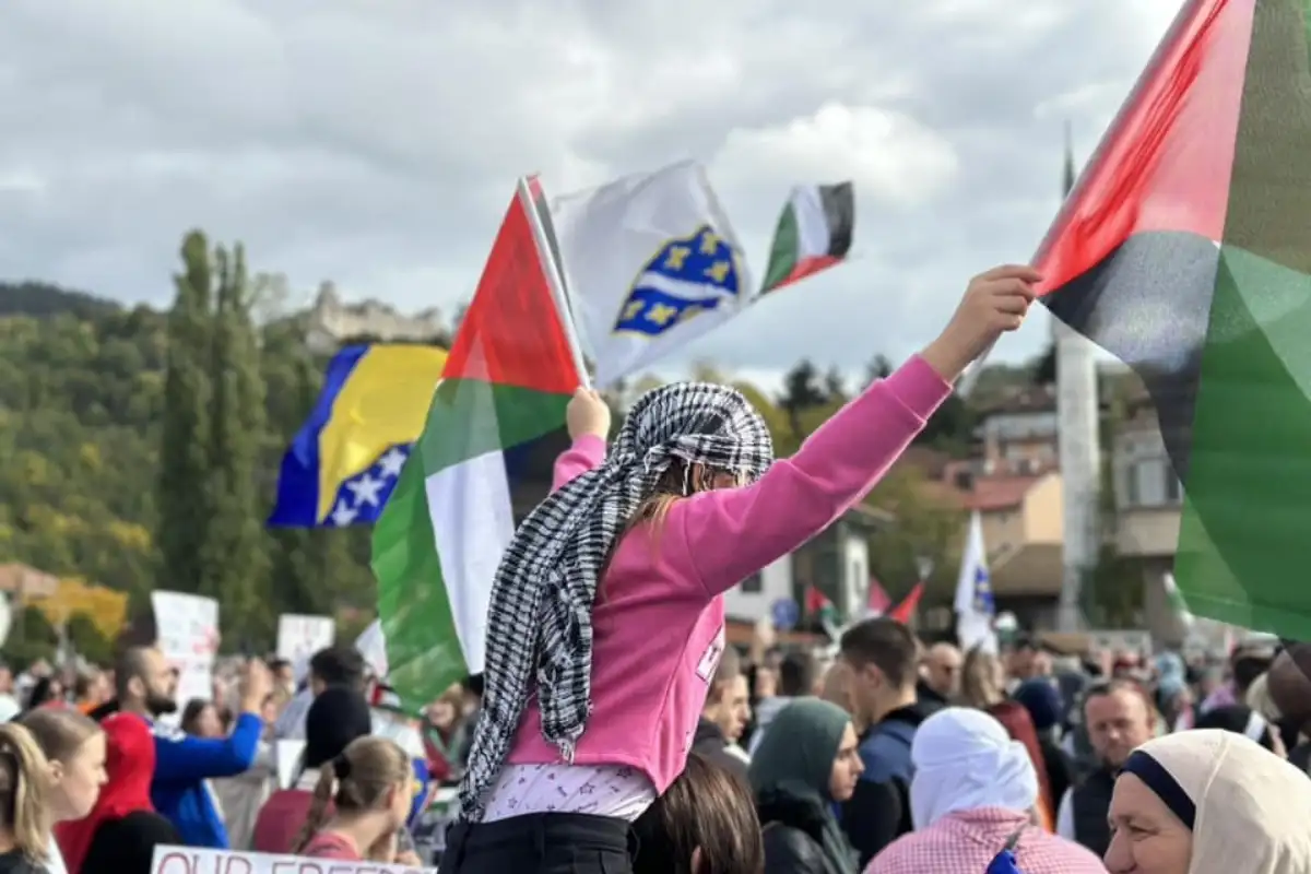 Protesti sarajevo palestina