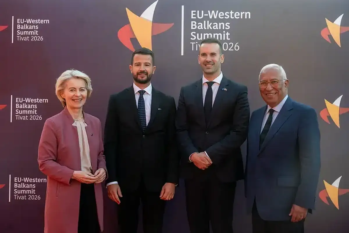Milatovic spajic i uraula von der leyen eu crna gora