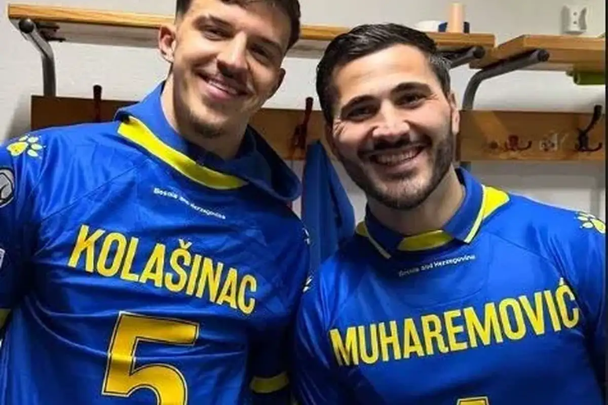 Tarik Muharemović i Sead Kolašinac