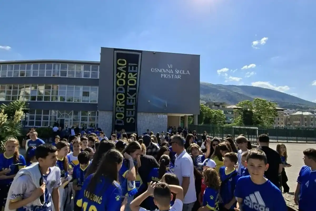 Sergej Barbarez skolarci Mostar
