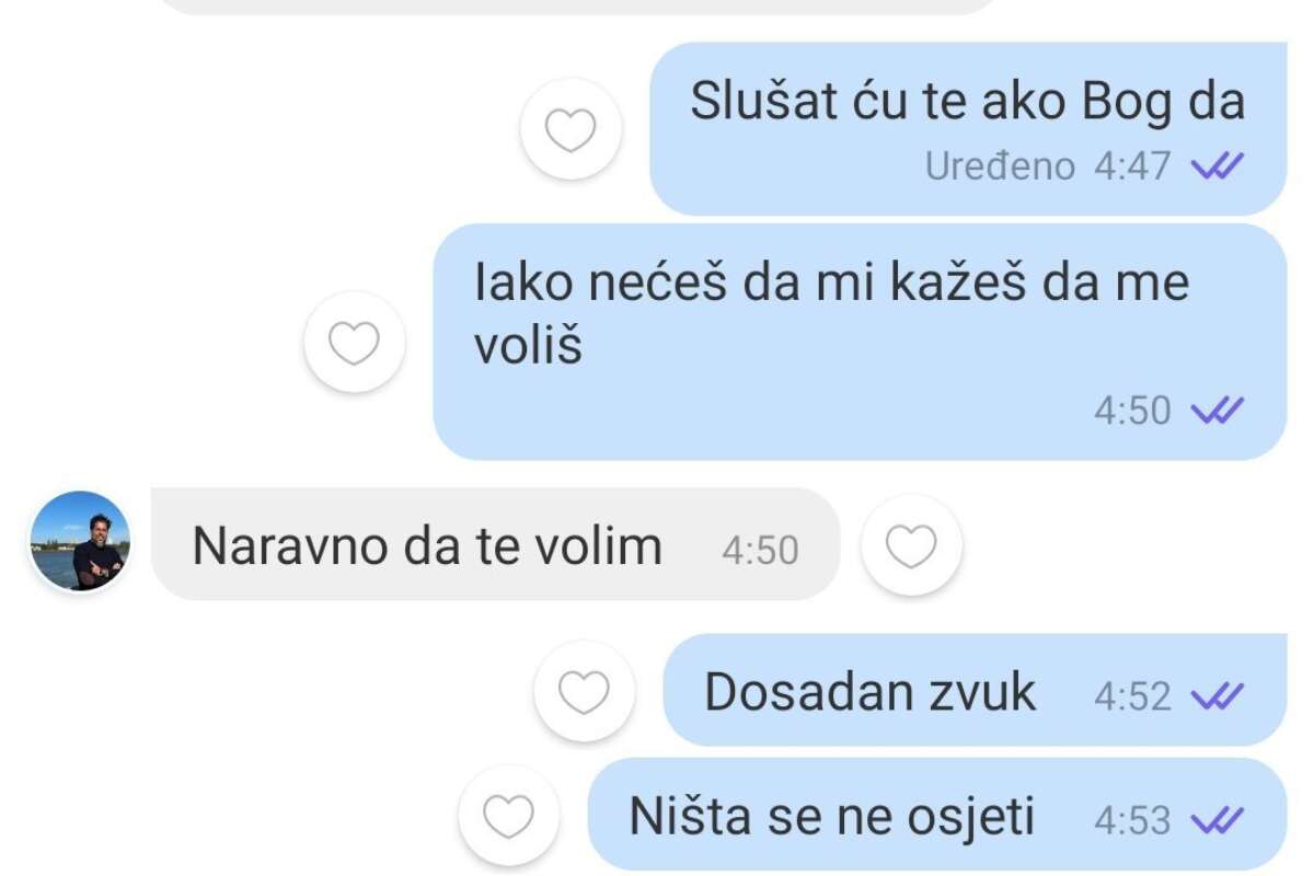 Edin tule poruke zeni