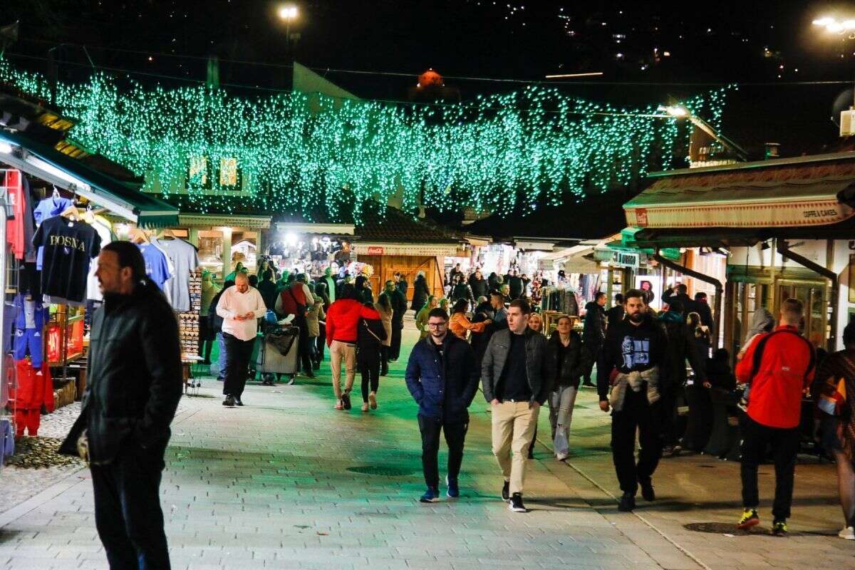 Ukrasavanje ramazan bascarsija2