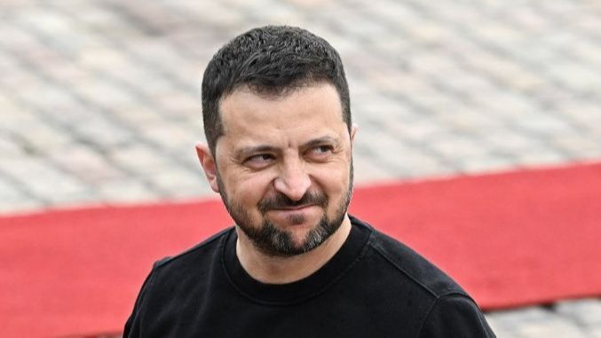 Volodimir Zelenski. Printscreen