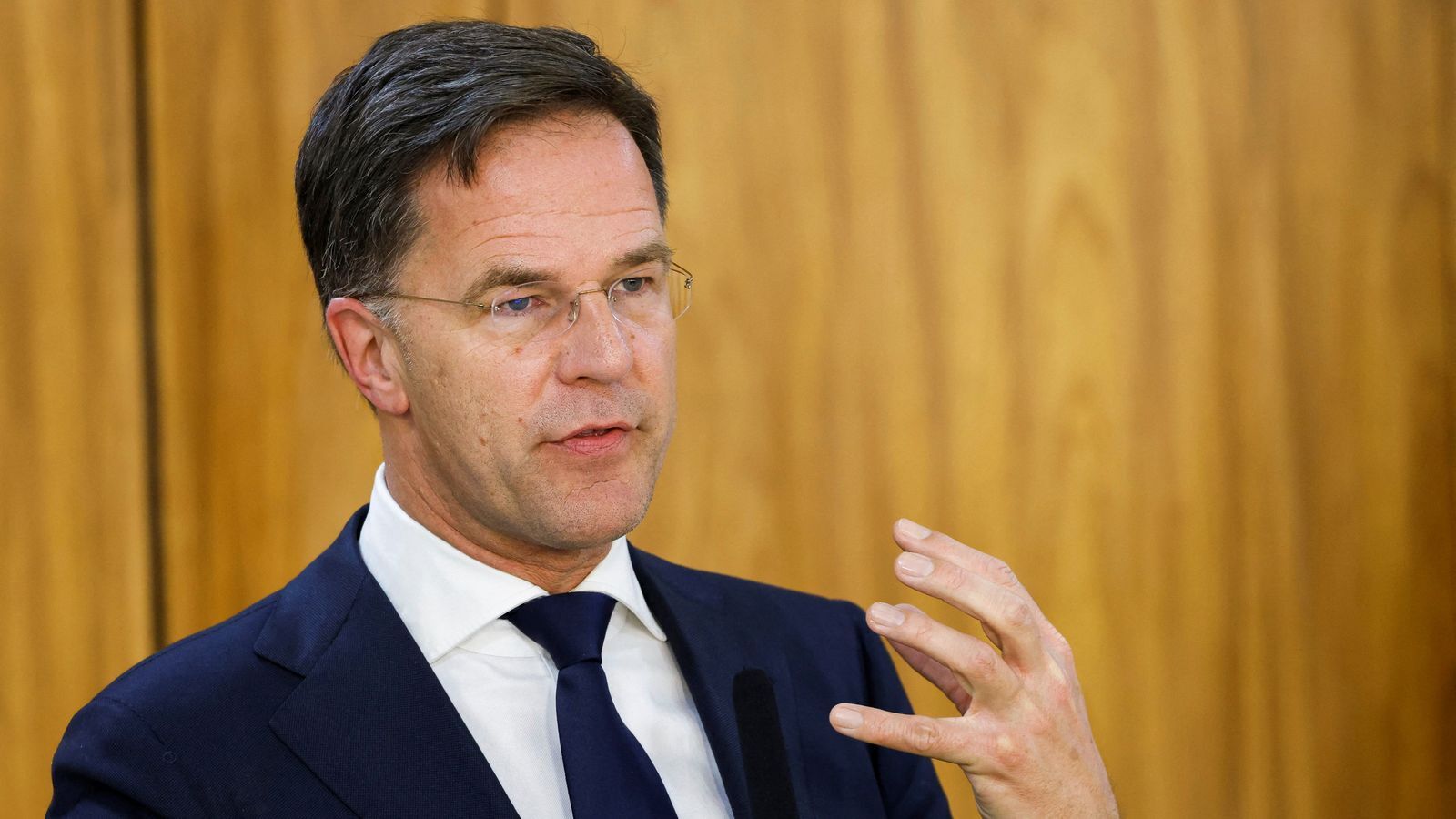 Mark Rutte Foto sky news