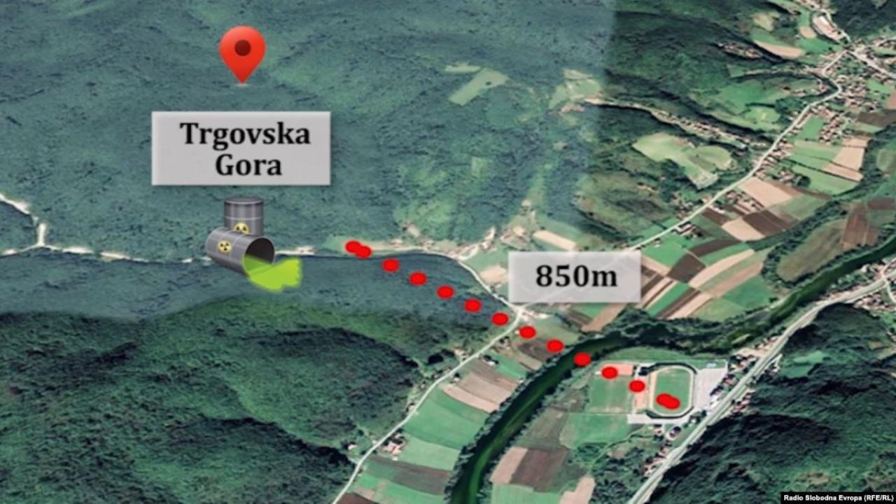 Trgovska gora karta